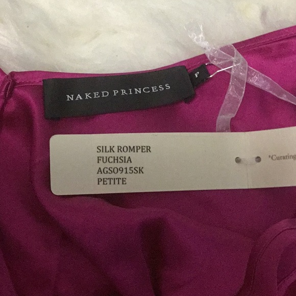 Naked princess silk romper - Picture 5 of 6